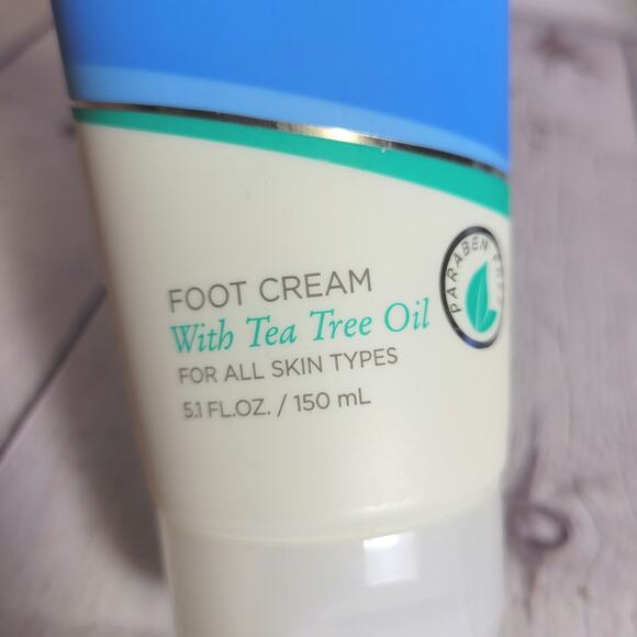 Seacret Foot Cream With Tea Tree Oil Minerals From Dead Sea NEW 5.1oz bottle - Picture 3 of 3